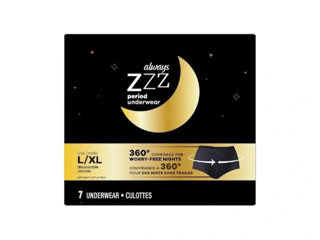 Always Zzz Overnight Disposable Period Underwear… Coupon