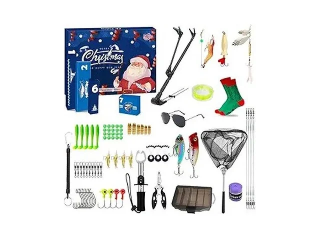 24pcs Fishing Tools Kit Fish Gear – Lures Fish Lip… Code