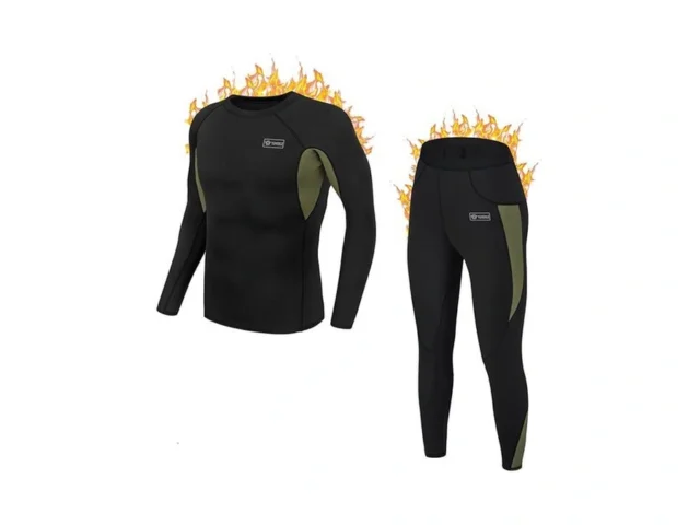 Men S Thermal Underwear Set Cold Weather Fleece… Code
