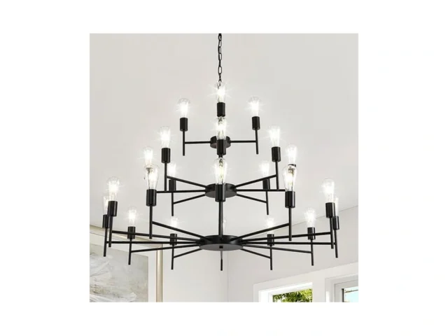 Peonacy Modern Farmhouse Chandelier 24 Light Large… Code