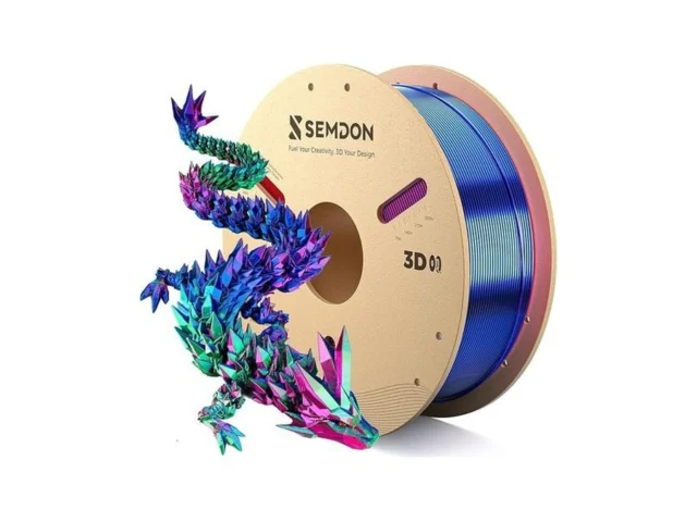 Pla Filament 1 75mm Tri-colors Gradient Rainbow… Code