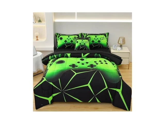 Askotu 4 Pcs Gaming Comforter Sets For Boys Cool… Code