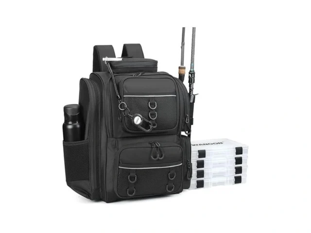 Kelokeli Fishing Backpack With Rod Holder… Code