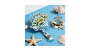 Funny Sea Turtle Nurse Badge Reel Cute Badge Reel… Code