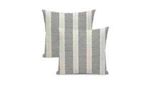 Dafena Black Pillow Covers 18×18 Inch 2 Pcs Boho… Code