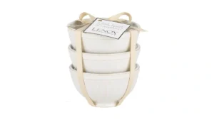 Lenox 858037 French Perle Groove Bowls Set Of 3… Coupon