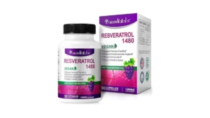 100 Natural Resveratrol – 1480mg Per Serving 90… Code