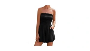 Btfbm Womens Romper 2026 Spring Summer Strapless… Code