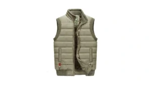 Vtuaol Outdoor Fleece Lined Padded Vest Lightweight… Code