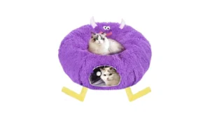 Petrendy Cat Tunnel Bed Cute Cat Donut Tunnel For… Code