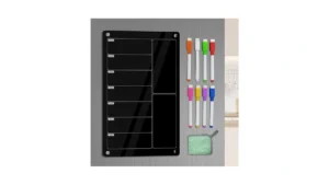 Yngrue Acrylic Meal Planner Magnetic Menu Board For…