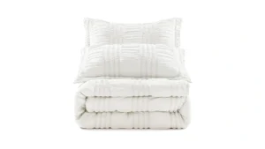 Bysure Seersucker Quick-dry Summer Comforter Set 3… Code
