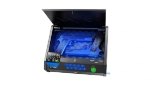 Movgul Gun Safes Biometric Pistol Safe With Lcd… Code