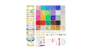 Dowsabel Clay Beads Bracelet Making Kit For… Code