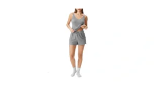 Popilush Pajamas For Women Set V Neck Sleeveless… Coupon
