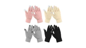 Omisy 4 Pairs Womens Gloves For Cold Weather Women… Code