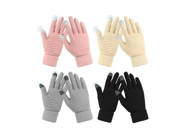 Omisy 4 Pairs Womens Gloves For Cold Weather Women… Code