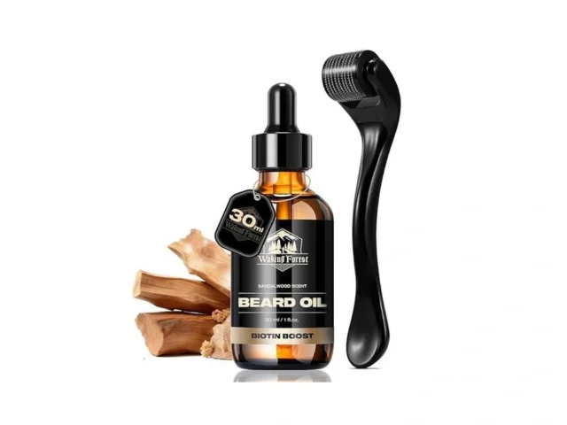 Waking Forest Derma Roller 0 25mm Beard Oil 1oz… Code