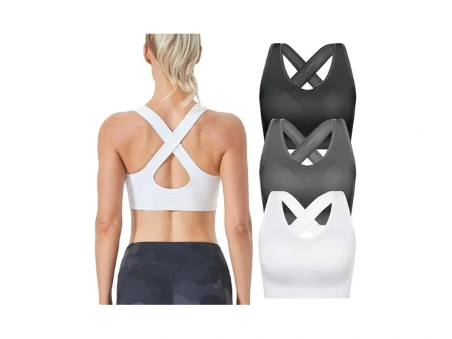 Fittin Sports Bras Pack For Women Padded Medium… Code