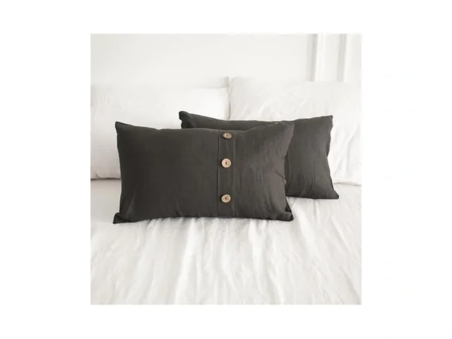 Simple Opulence 100 Linen Lumbar Pillow Cover 12 X… Code