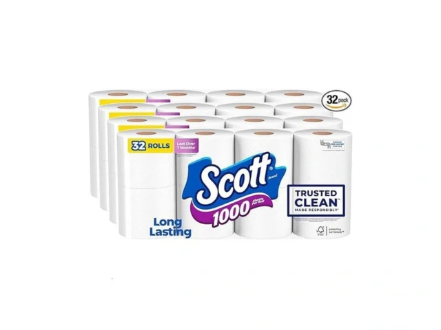 Scott 1000 Toilet Paper 32 Rolls Septic-safe 1-ply… Coupon