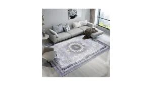 Wikuvo Area Rug 8×10 Washable Rug Large Soft Rugs… Code