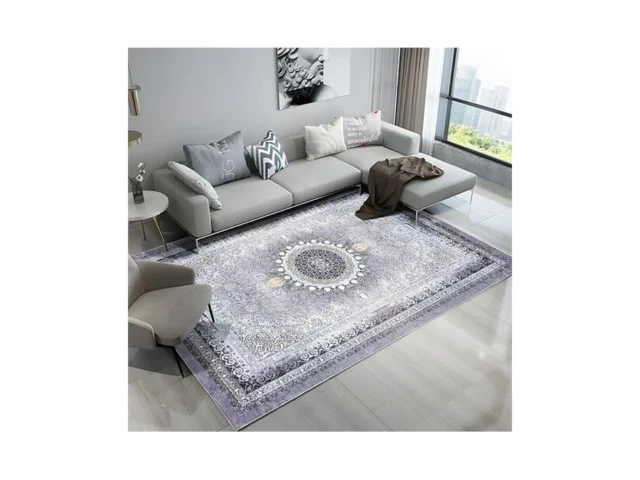 Wikuvo Area Rug 8×10 Washable Rug Large Soft Rugs… Code