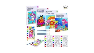 Junqiu 4pack Paint With Water Books For Kids… Code