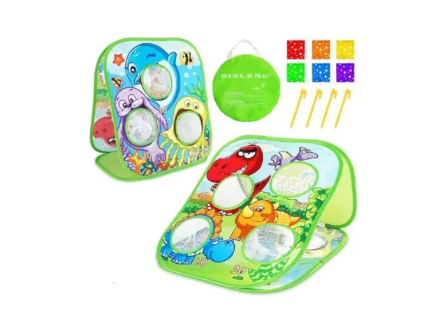 Sisland Bean Bag Toss Game For Kids Dinosaur Corn… Code