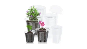 Groodo 36 Pack Clear Nursery Pots For Plants 3 9 4… Code