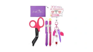10 Pack Nurse Tools Set Purple Nurse Accessories… Code