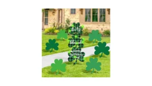 9 Pcs St Patricks Day Decorations Outdoor Yard… Coupon