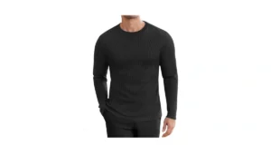 Ekouaer Men S Long Sleeve Shirts Honeycomb Waffle… Coupon