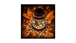 Hummingbird Lantern Lights Vintage Metal Garden… Code