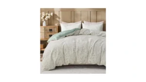 Simple Opulence Jacquard Floral Duvet Cover Set 3… Code