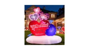 Kissuny 6 5 Ft Giant Valentine Inflatable Hearts… Coupon