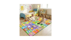 Iwrjfqwr Kid Rug Abc Rugs For Playroom Alphabet Rug…