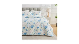 Hitime Luxury Printed Quilt Set Twin Size… Coupon