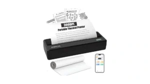 Portable Printer Wireless Bluetooth Wifi Printers… Code