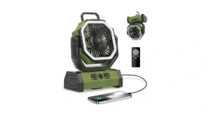 Outtply 20000mah Camping Fan – Rechargeable Battery… Code