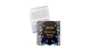 Xieed 36 Colors Alcohol Markers Coloring Book For… Code