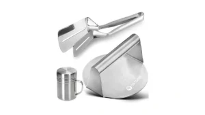 Burger Press Set 3-in-1 Grill Master Kit Grill… Code