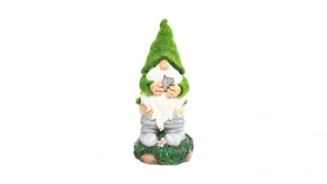 Ovewios Garden Gnome Statues – Resin Gnome Figurine… Code