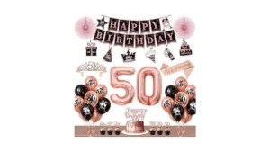 50th Birthday Decorations For Women 54pcs 50th… Code