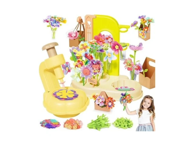 Zhyllo Diy Flower Bouquet Kit Crafts For Kids Ages… Code