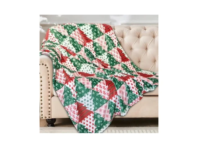 Hitime Christmas Throw Blanket – Christmas Tree… Coupon