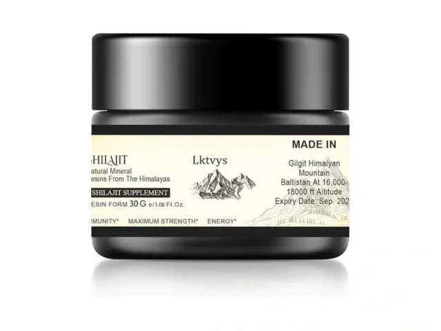 Lktvys Himalayan Shilajit Resin 500 Mg Per Serving… Code