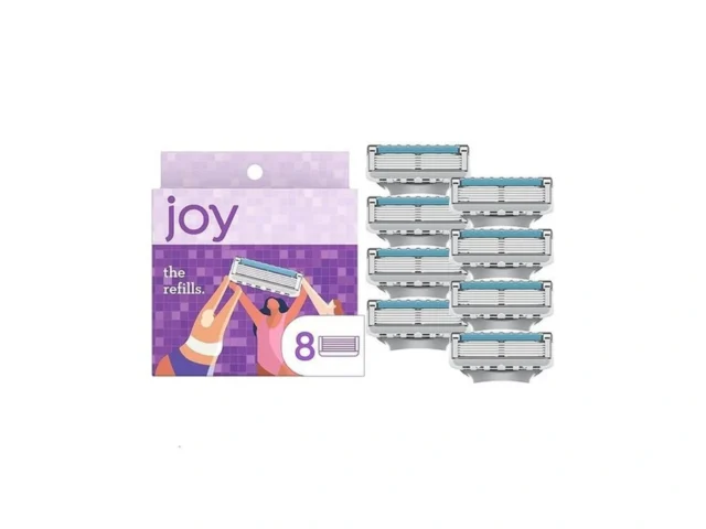 Joy Womens Razor Blade Refills 8 Count Purple… Coupon