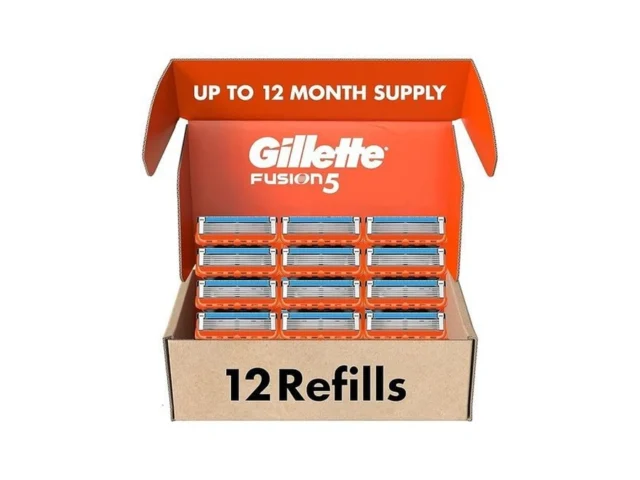 Gillette Fusion5 Mens Razor Blade Refills 12 Count… Coupon