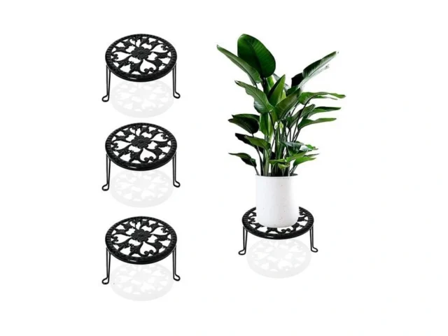 Toppsun 3 Pack Metal Plant Stand Indoor Outdoor… Code
